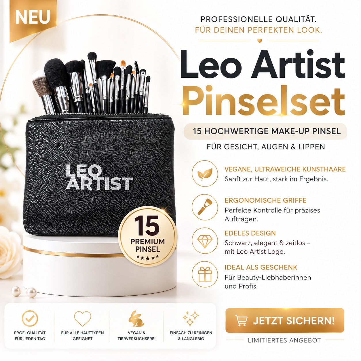 Pinselset Leo Artist 